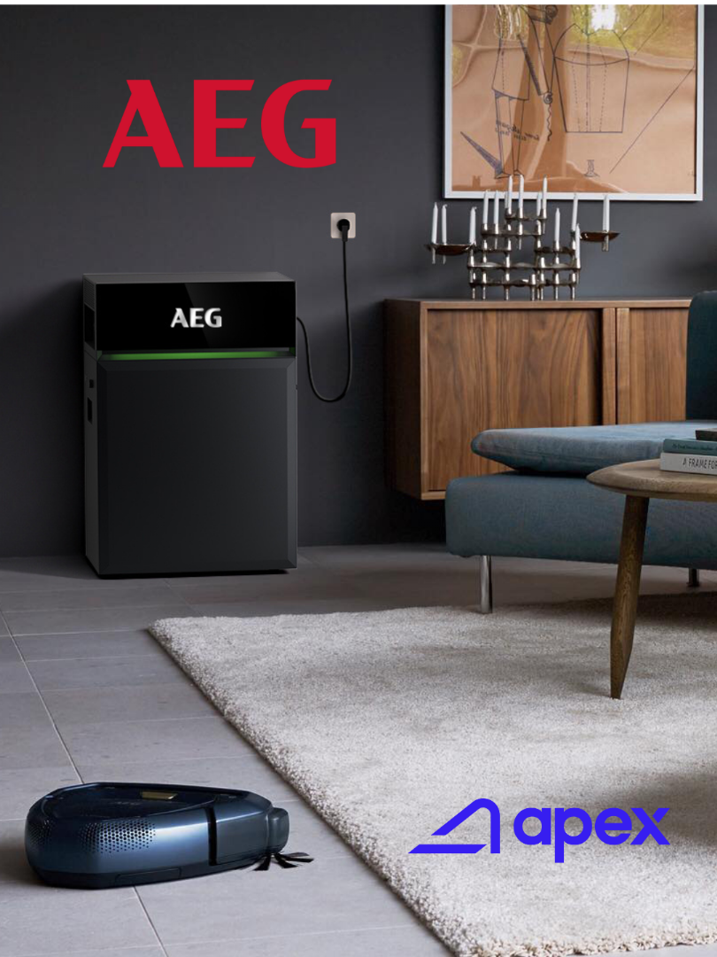 Apex Power Supplies launches new AEG plug-in home battery